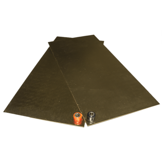 Комплект латунних ножних пластин для приладів Life Expert Profi